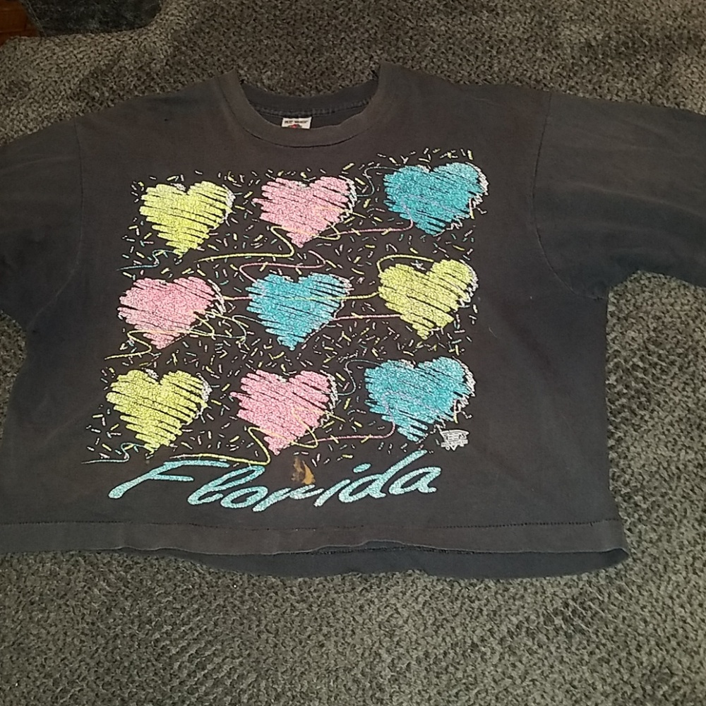 True Vintage Florida Crop Top!!!